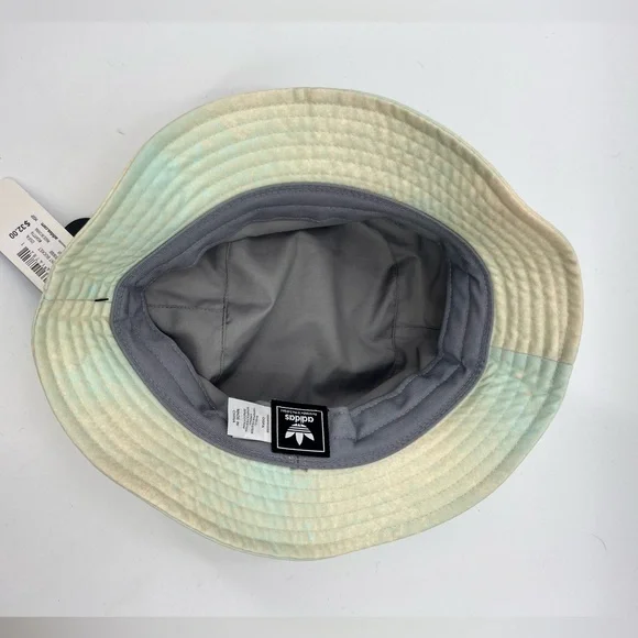 NWT Adidas Unisex Spray Print Bucket Hat Pastel Streetwear Y2K festival rave - Picture 6 of 15